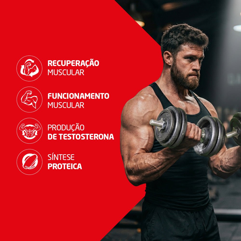 Kit ZMA Magnésio Zinco B6 + Cafeína 200mg FisioCult Supplements - FisioCult Suplementos
