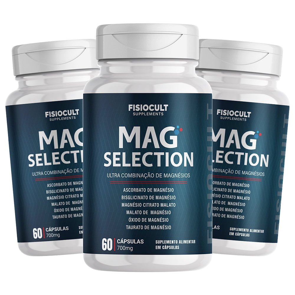 Mag Selection 3 Potes — Fisiocult Supplements - Fisiocult Supplements