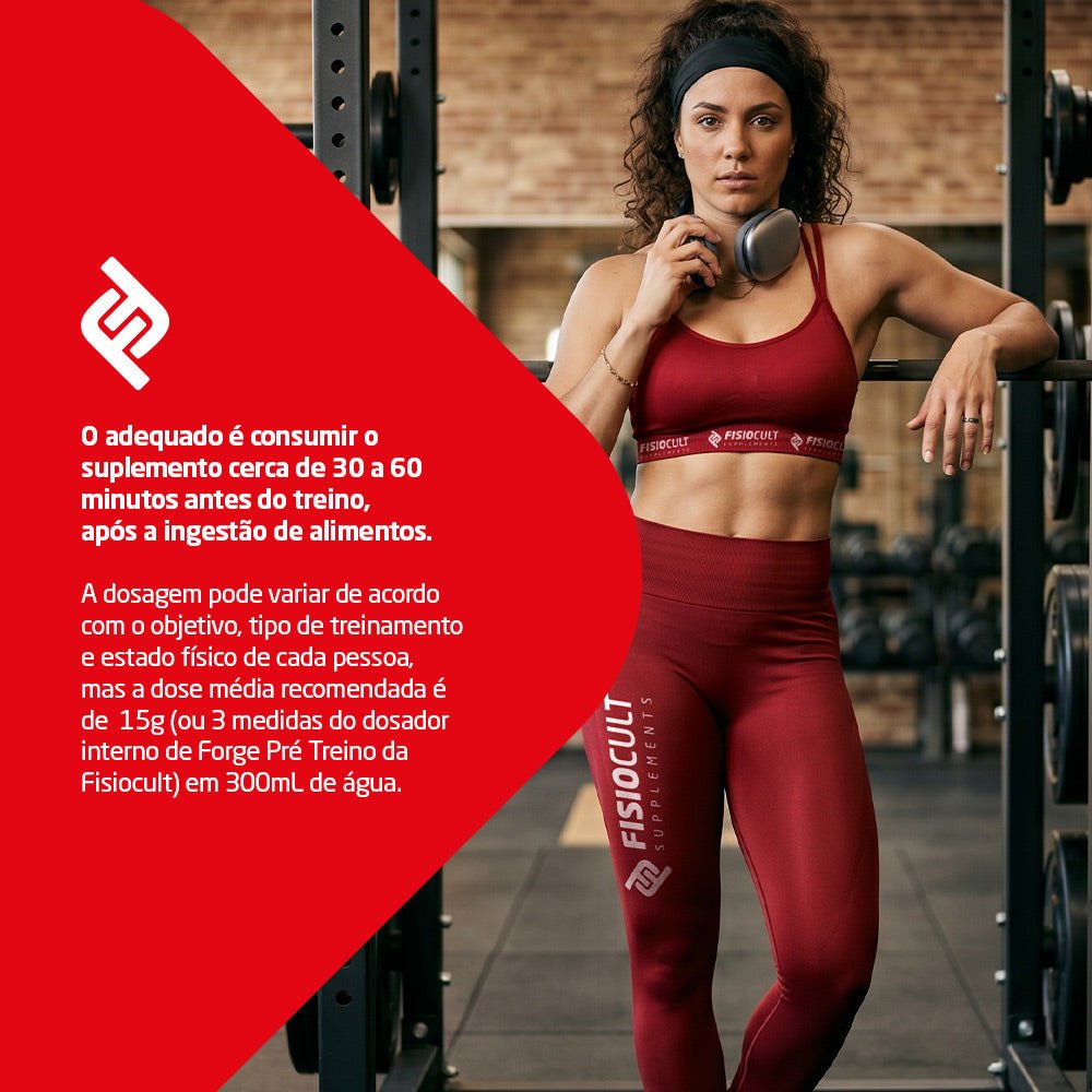 Pre Workout Forge Sabor Limonada Suíça 300g Fisiocult Supplements - FisioCult Suplementos